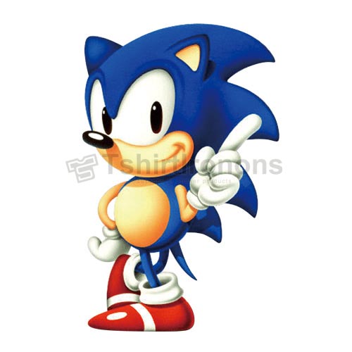 Sonic the Hedgehog T-shirts Iron On Transfers N7984